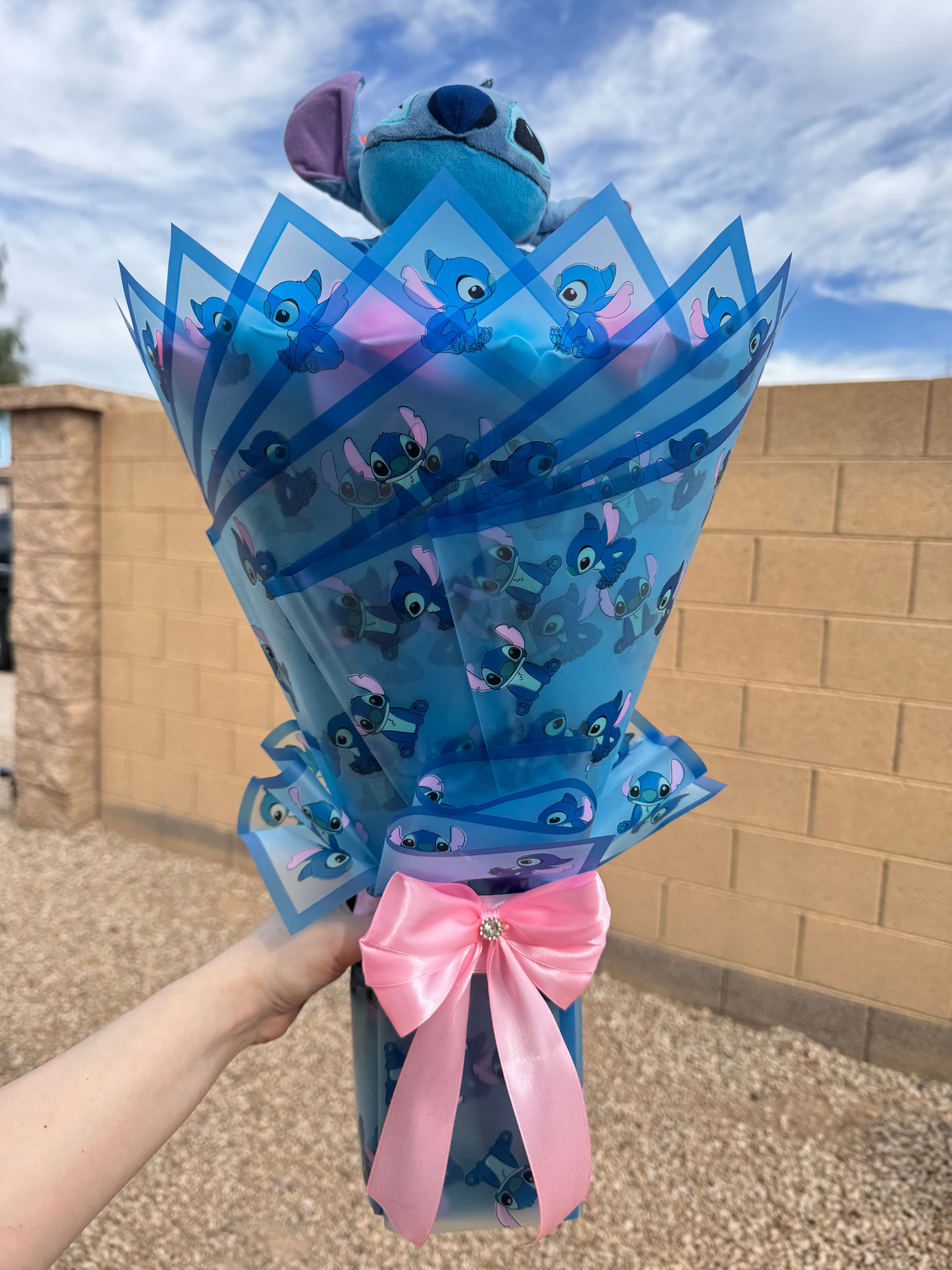 Pink & Blue Stitch Bouquet š©µš©· - photo 2