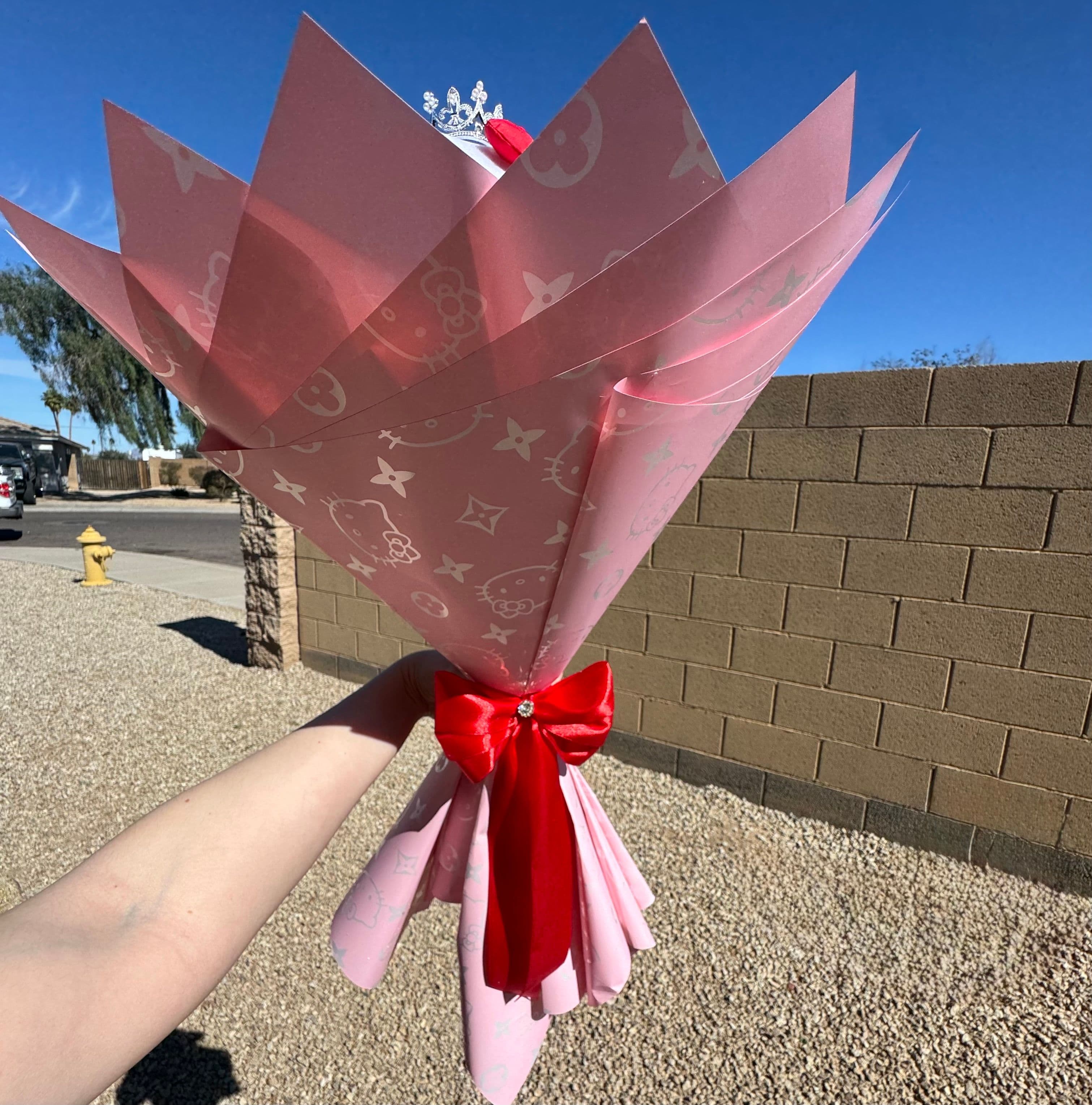 25 Natural Hello Kitty Bouquet - photo 2