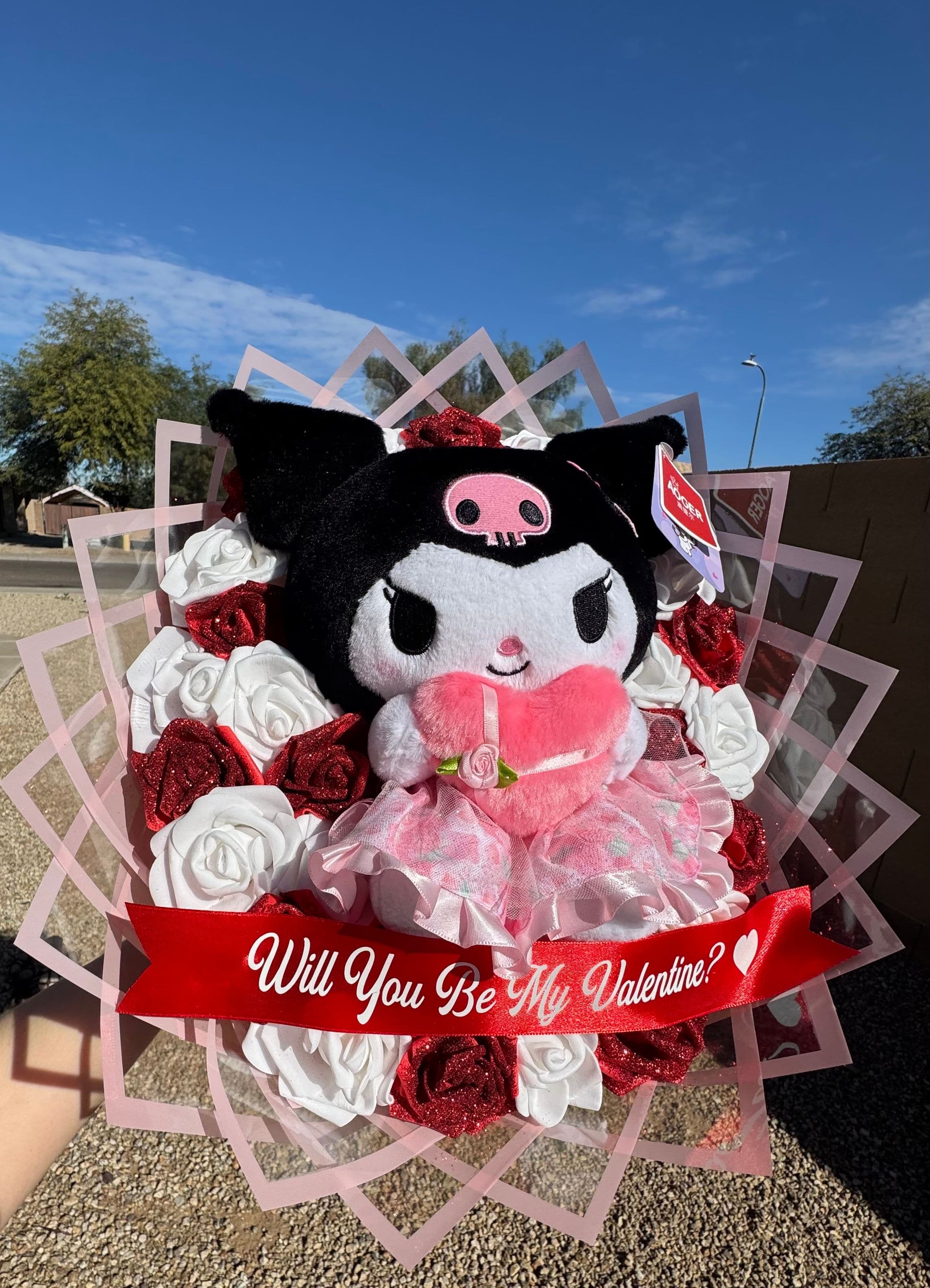 Glitter Red and White Kuromi - photo 1