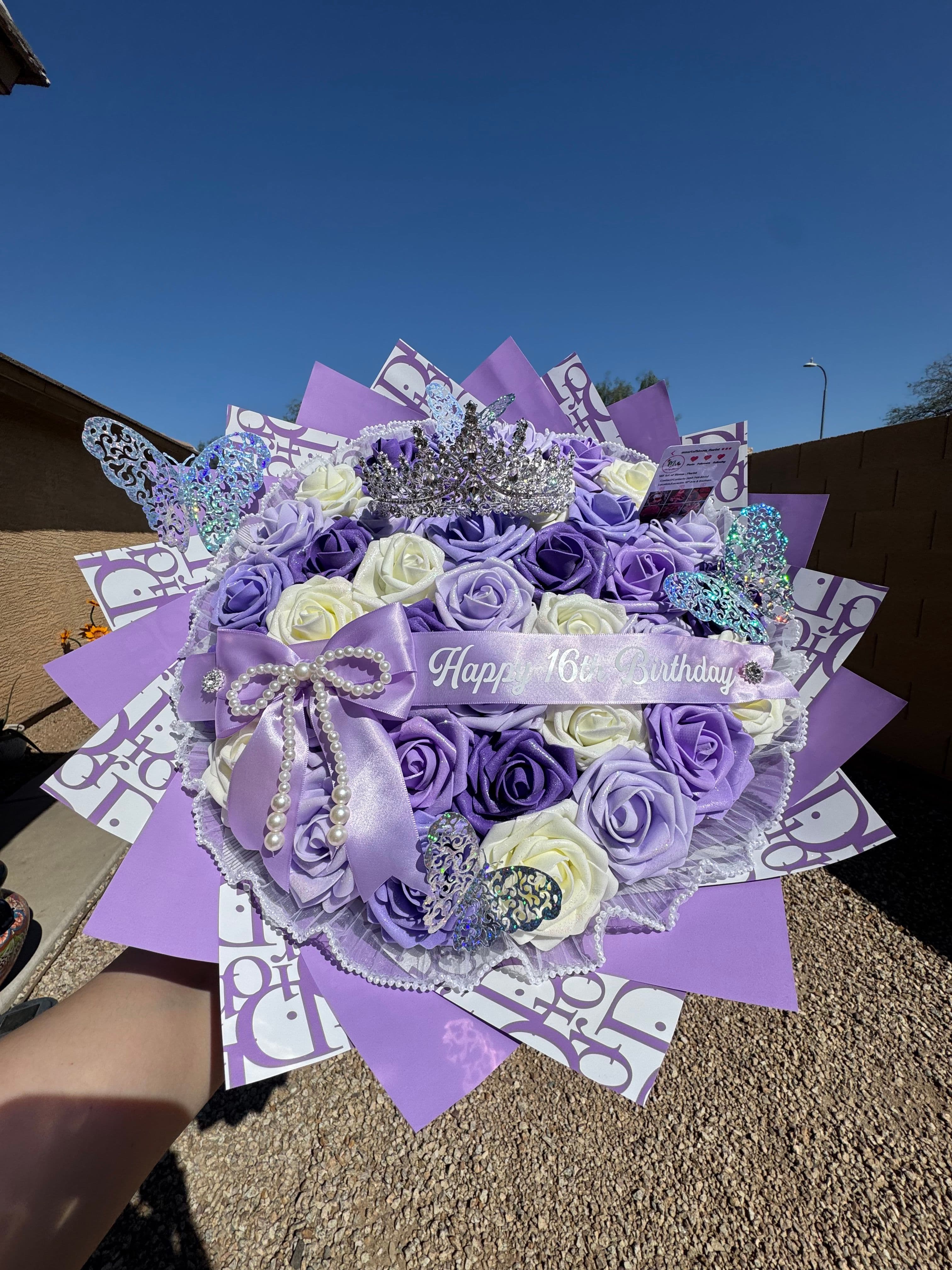 Perfect Purple Eternal Bouquet - photo 1