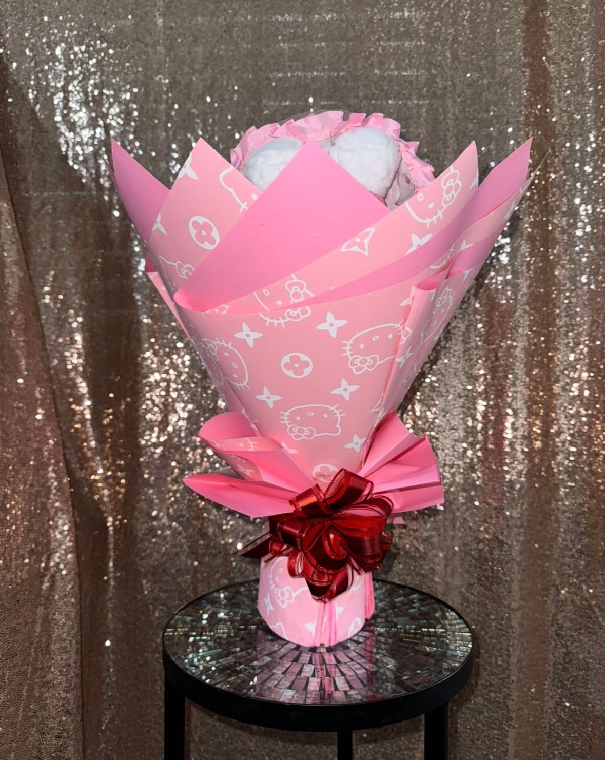 Kuromi Red Pink Eternal Bouquet - photo 2